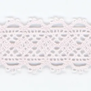 Torchon Lace #146 White Purple