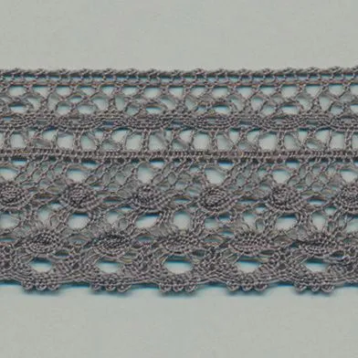 Torchon Lace #159 Medium Gray