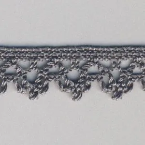 Torchon Lace #159 Medium Gray