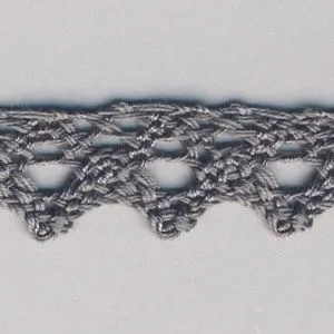 Torchon Lace #159 Medium Gray