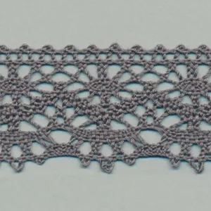 Torchon Lace #159 Medium Gray