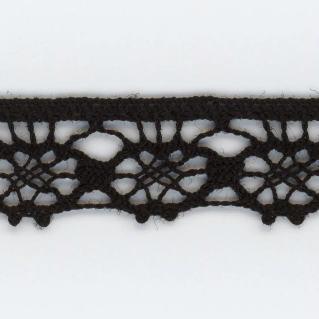 Torchon Lace #50 Black