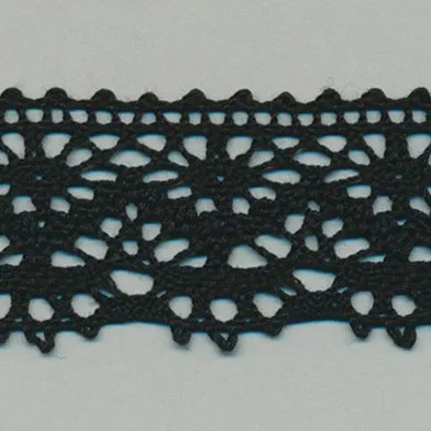 Torchon Lace #50 Black