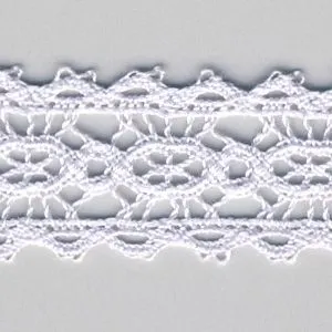 Torchon Lace #93 Silver Rose