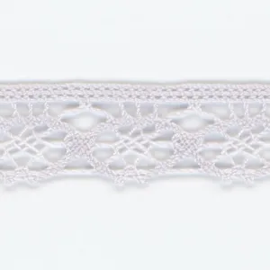 Torchon Lace #93 Silver Rose