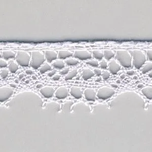 Torchon Lace #93 Silver Rose
