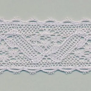 Torchon Lace #93 Silver Rose