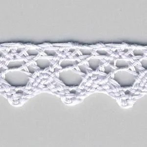Torchon Lace #93 Silver Rose