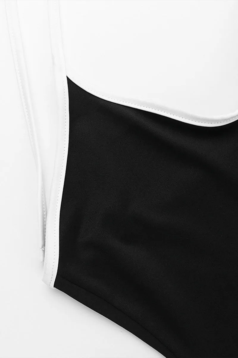 TR3160 Halter Bodysuit Top