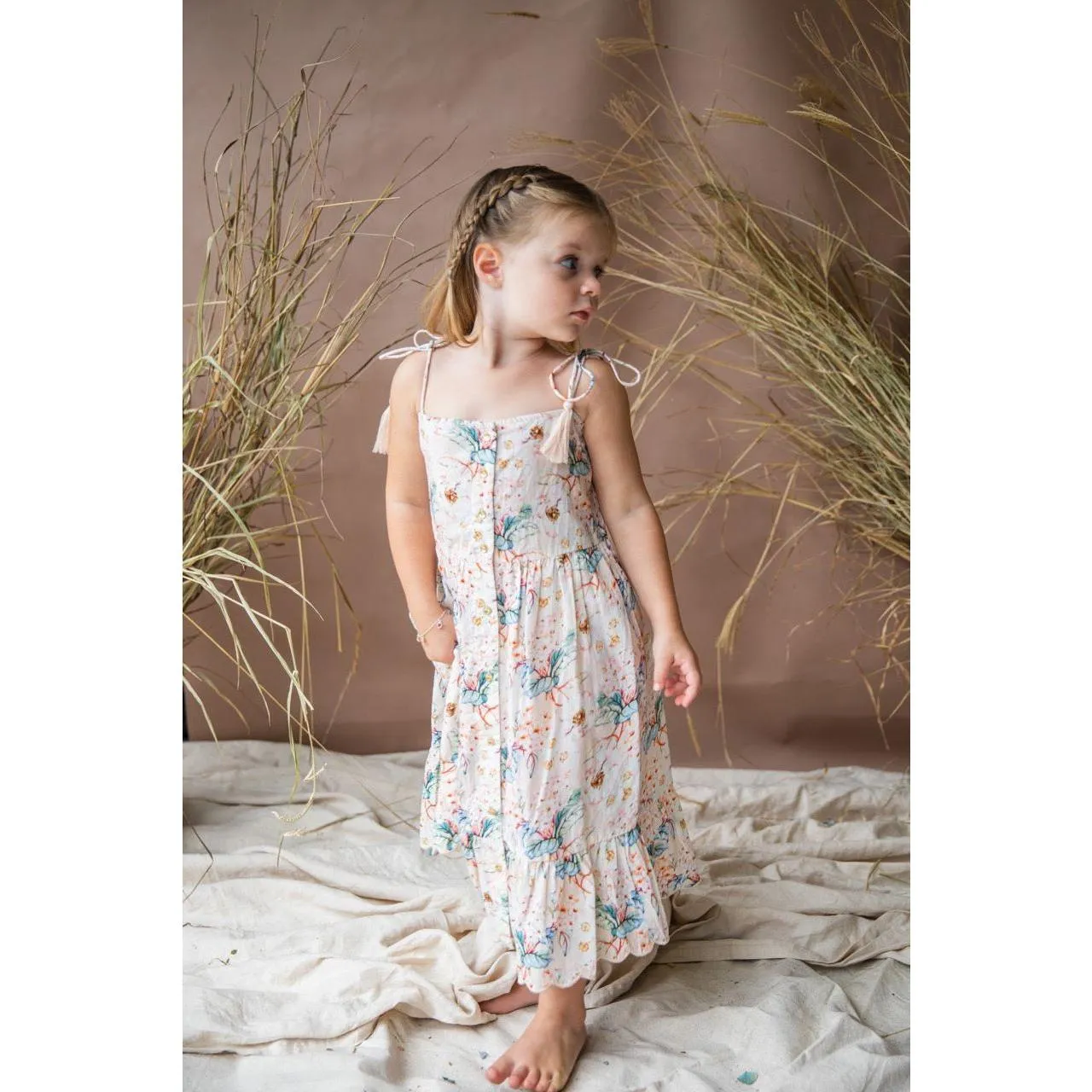 Treasure Dress-Marshmallow