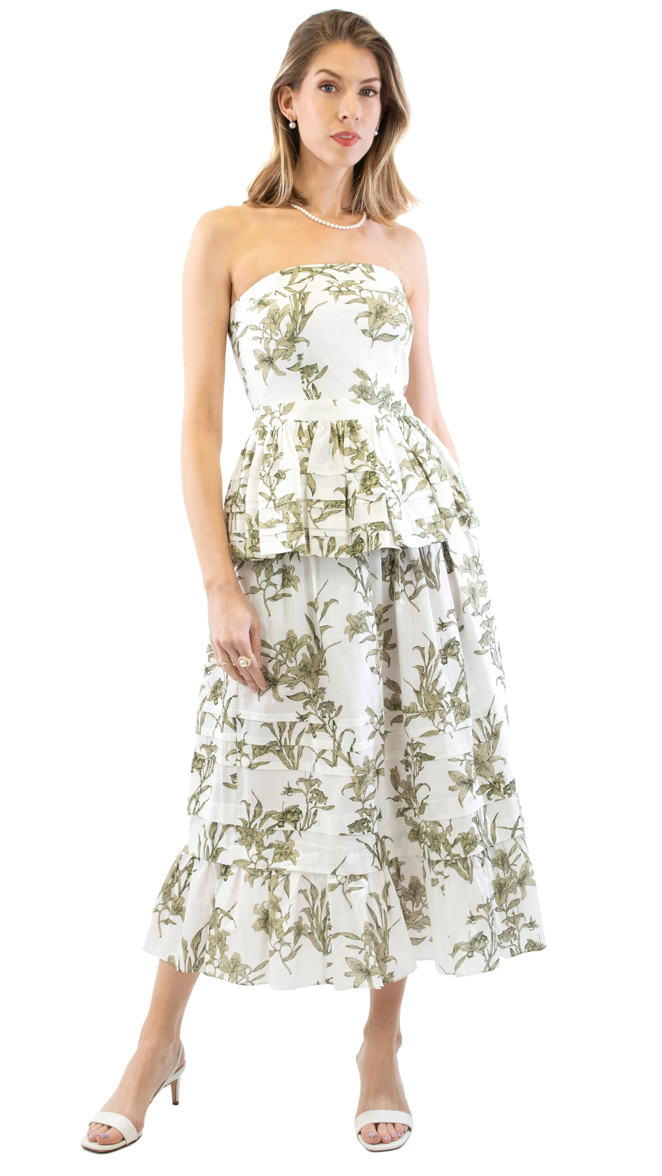 Two Piece Peplum Set