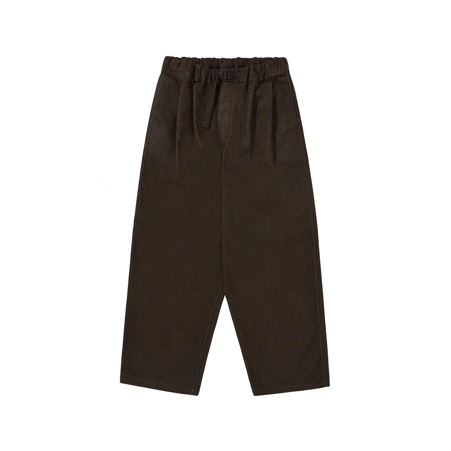 Two Tuck Wide Denim Pants