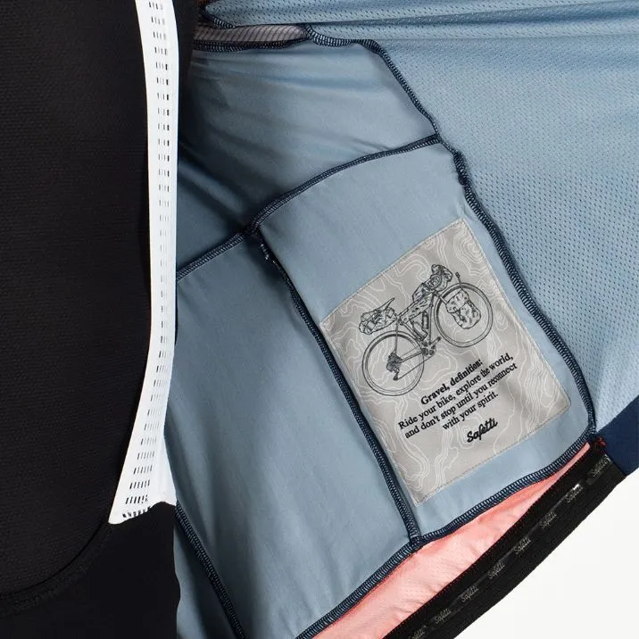 Uncover Gravel - Thehill Short Sleeve Jersey. Men