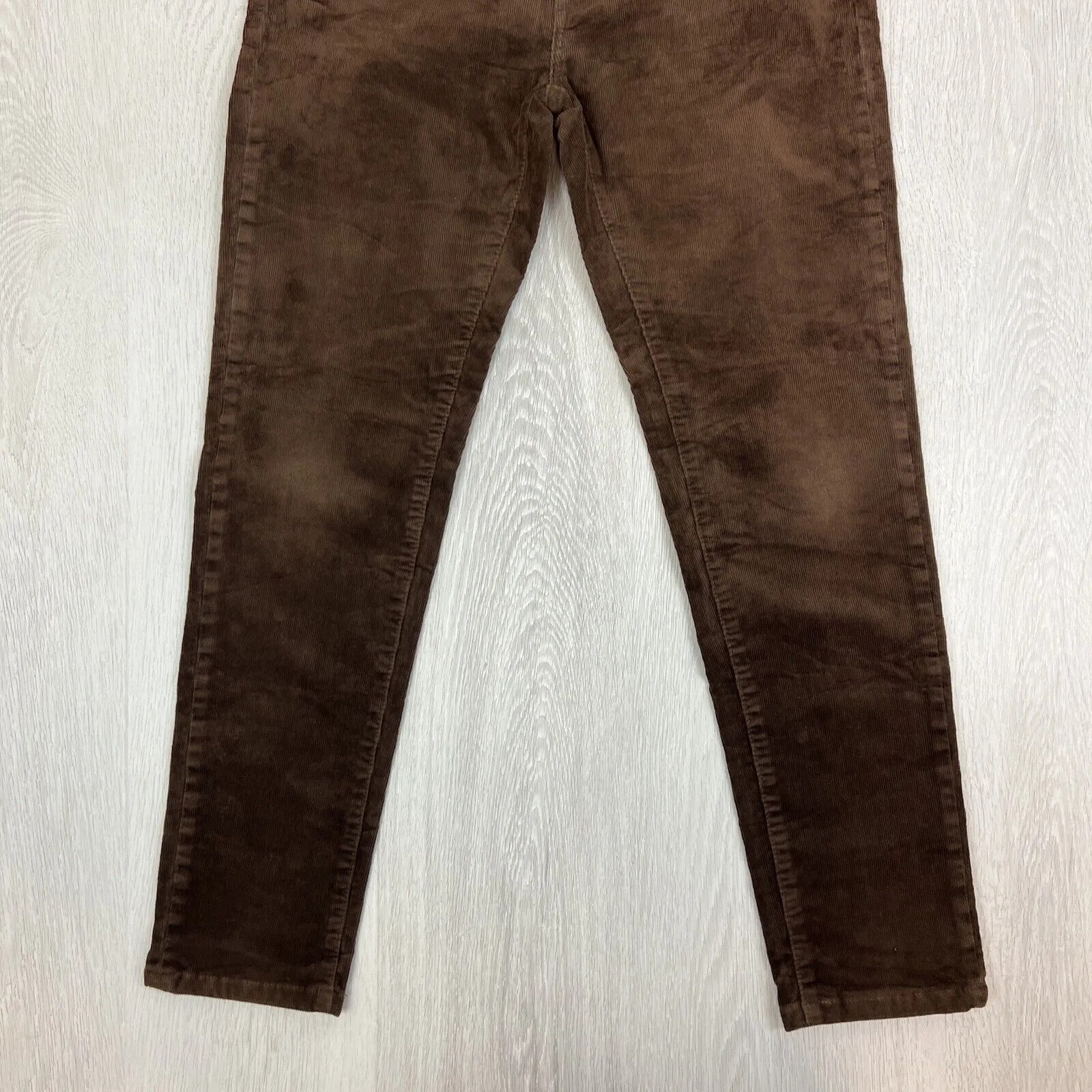 Uniqlo Mens Brown Corduroy Pants Size Medium (30-33 Inch Waist)