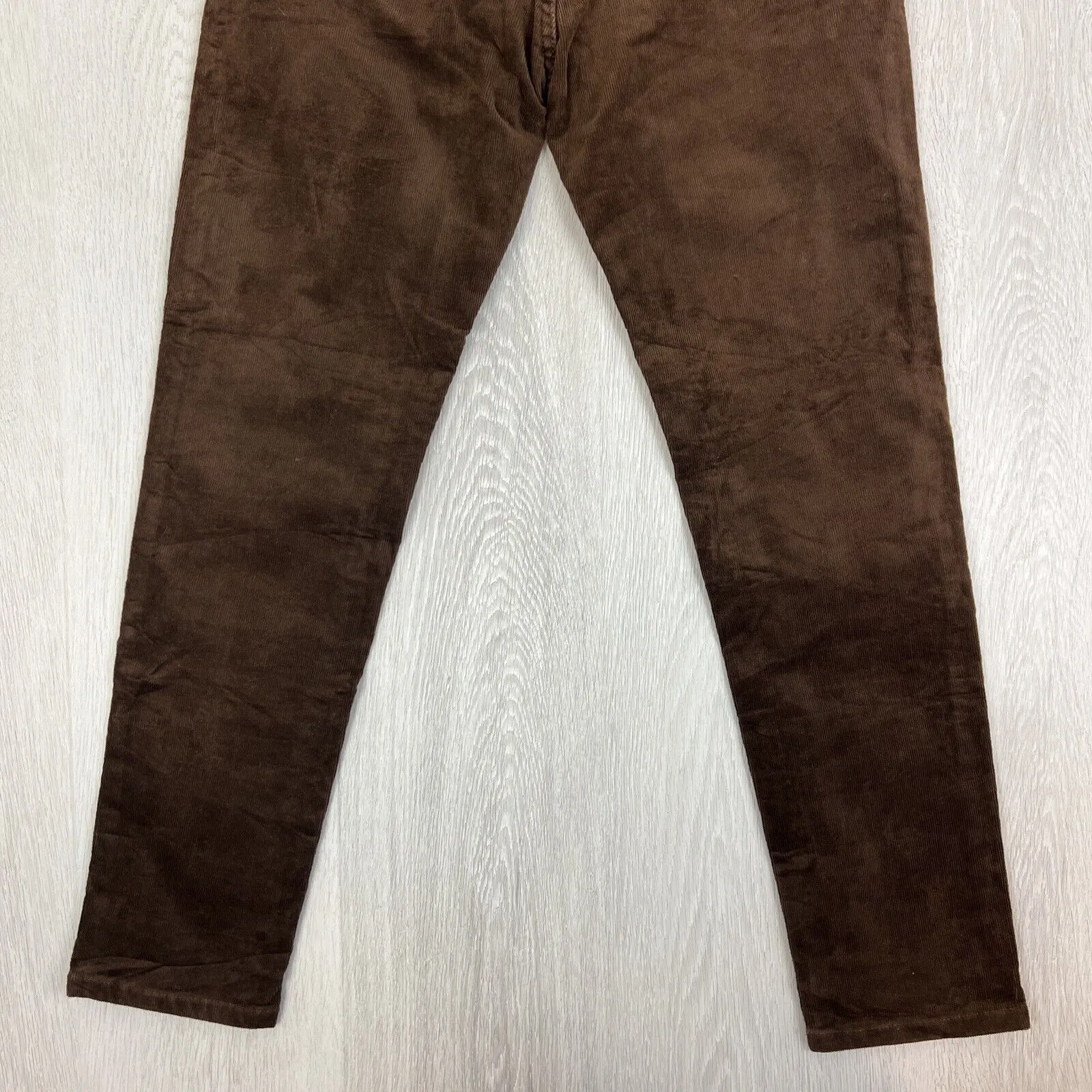Uniqlo Mens Brown Corduroy Pants Size Medium (30-33 Inch Waist)