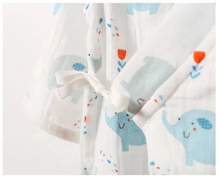 Unisex Printed  Kimono Rompers
