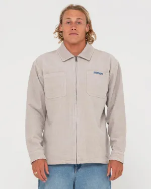 V8 Coup Cord Jacket - Oyster Grey