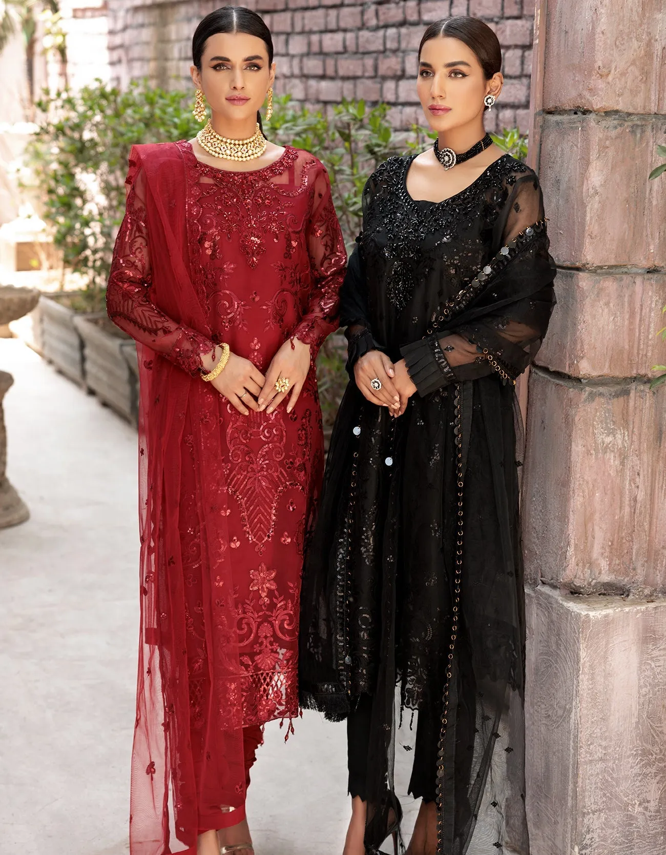 VE 04 |  - Emaan Adeel Value Edition 2022 Vol-01 | Unstitched Embroidered Organza Suits