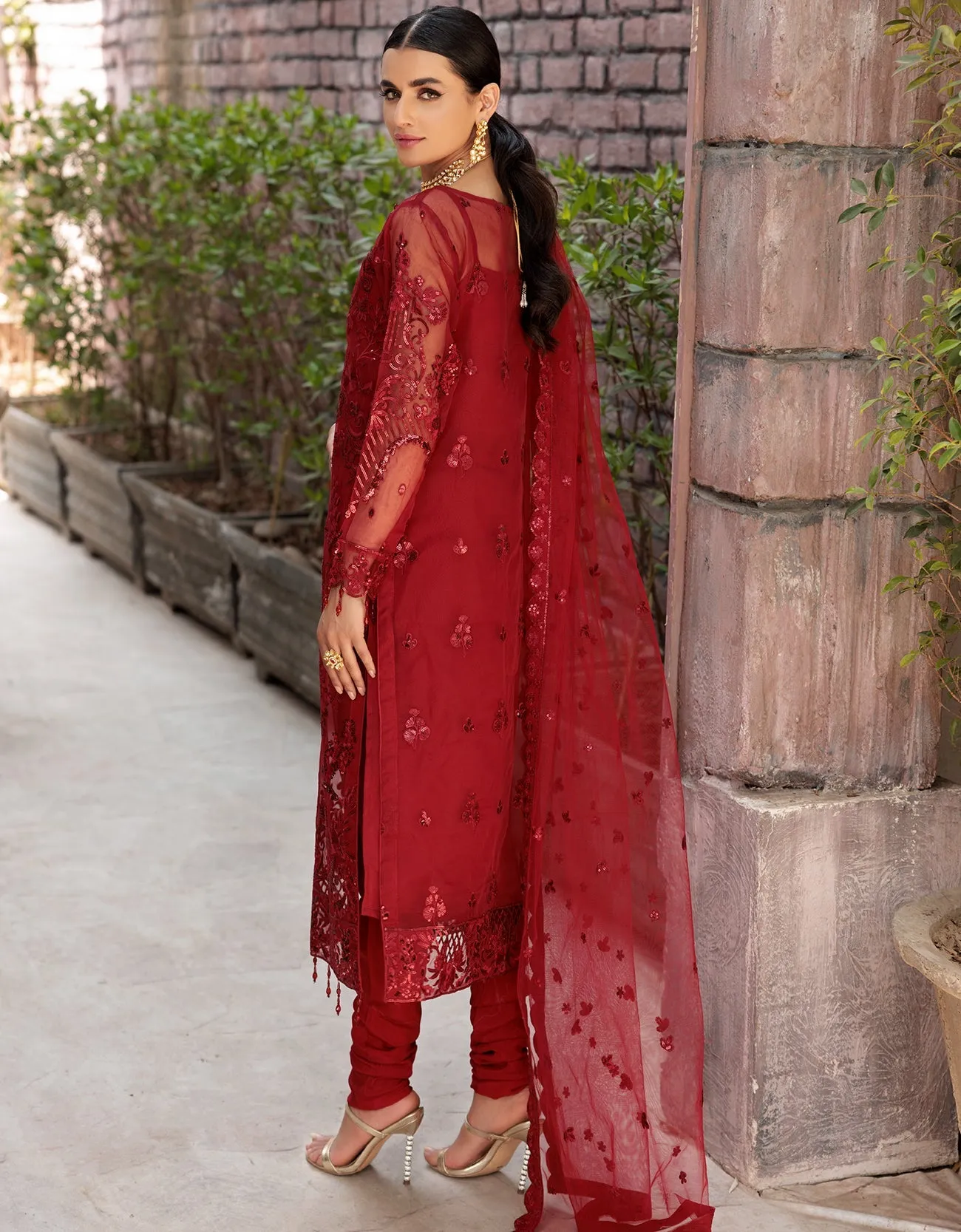 VE 04 |  - Emaan Adeel Value Edition 2022 Vol-01 | Unstitched Embroidered Organza Suits