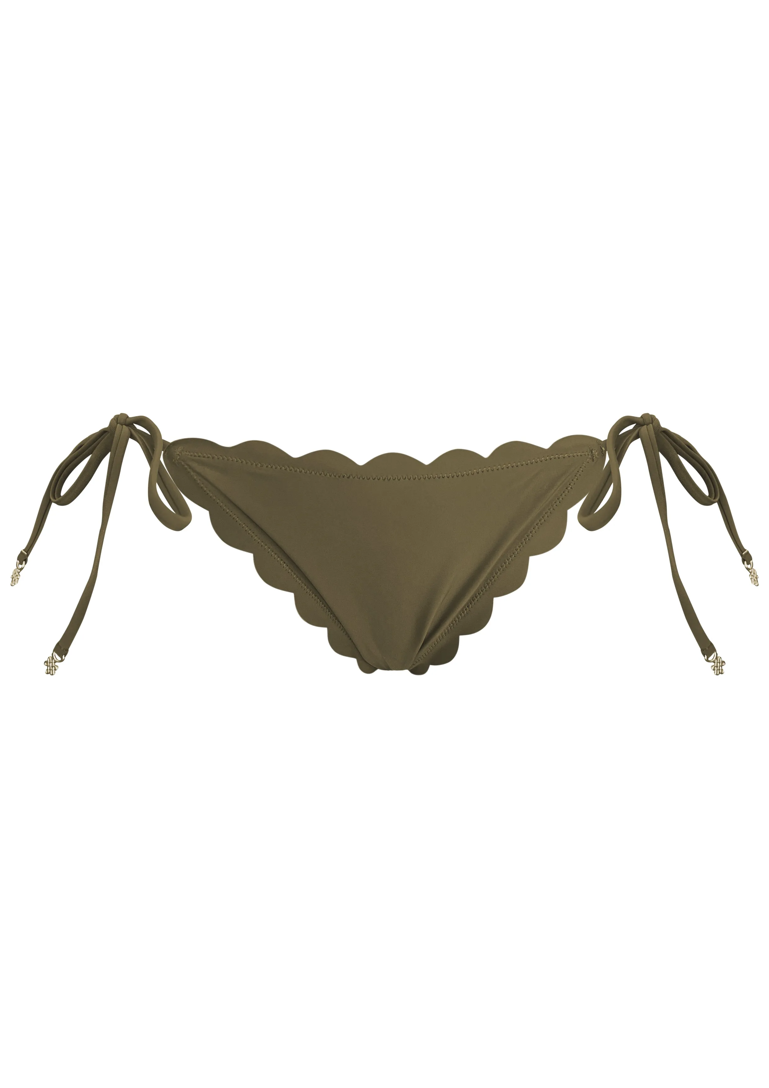 Venus Dark Olive Tie Side Bottom