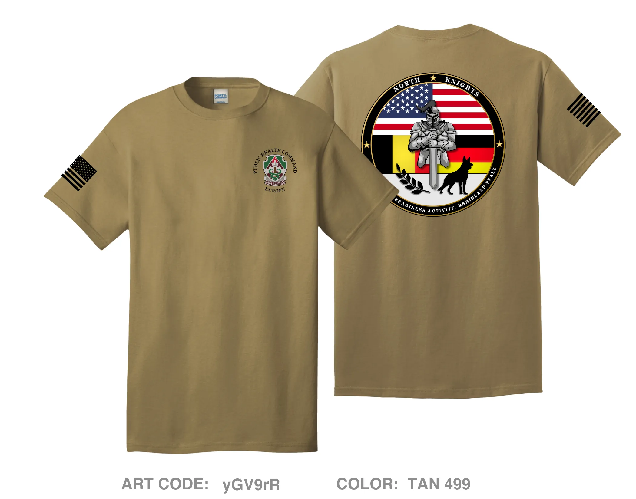 Veterinary Readiness Activity, Rheinland-Pfalz Comfort Unisex Cotton SS Tee - yGV9rR