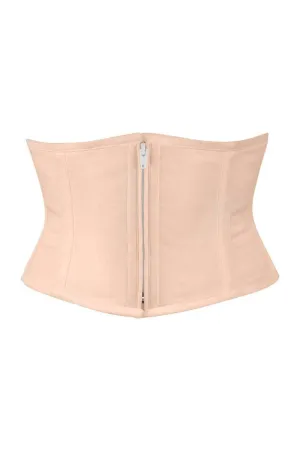 VG-19747 - Underbust Nude Waist Cincher Corset in 100% Cotton