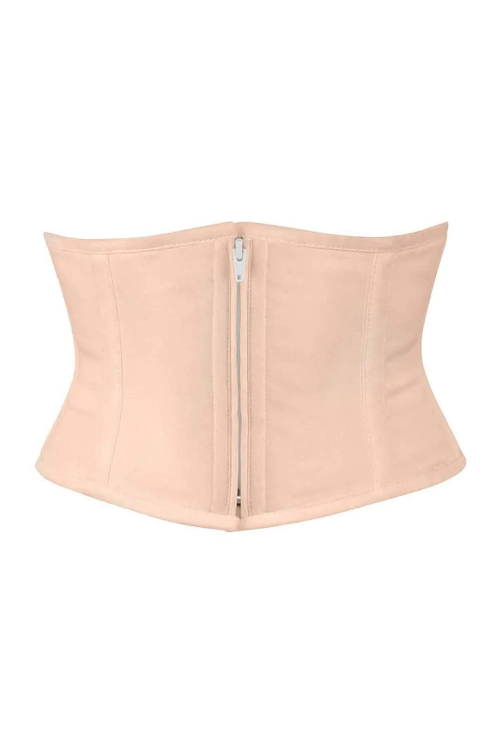 VG-19747 - Underbust Nude Waist Cincher Corset in 100% Cotton