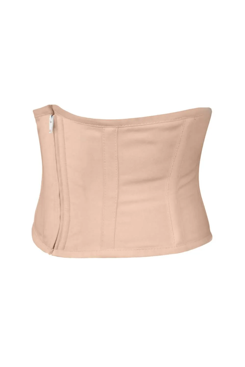 VG-19747 - Underbust Nude Waist Cincher Corset in 100% Cotton