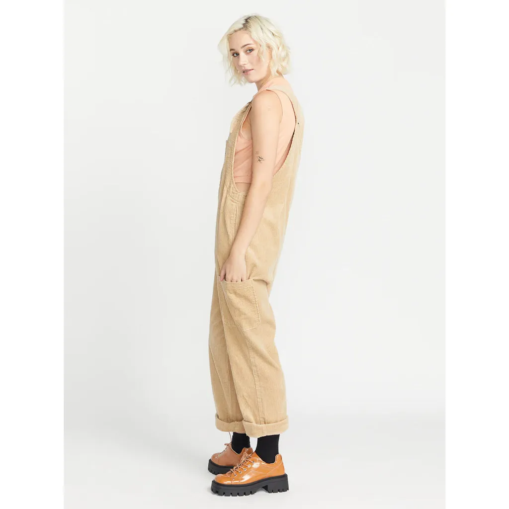 VOLCOM STONE STREET OVERALLS - KHAKI