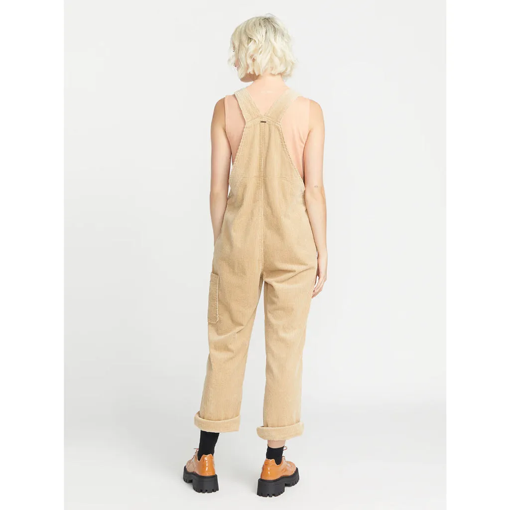 VOLCOM STONE STREET OVERALLS - KHAKI
