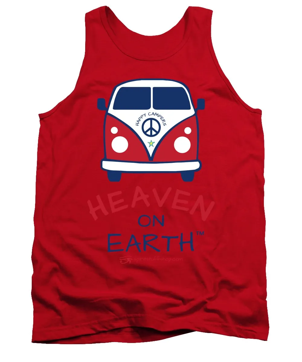 Vw Happy Camper Heaven On Earth - Tank Top