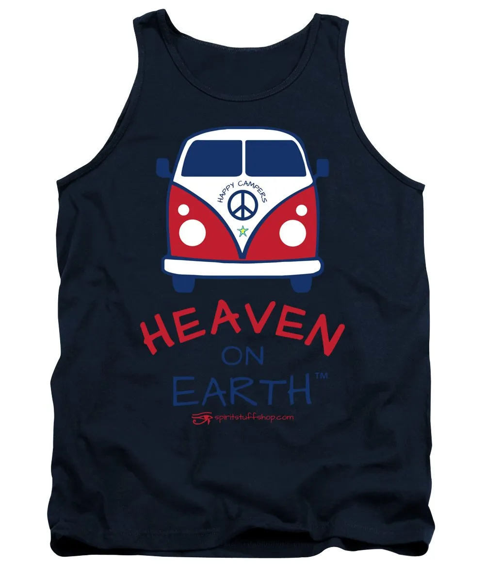 Vw Happy Camper Heaven On Earth - Tank Top