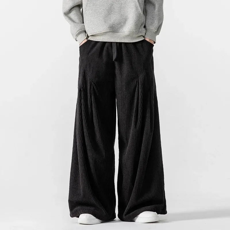 Wade Wide-Leg Corduroy Joggers