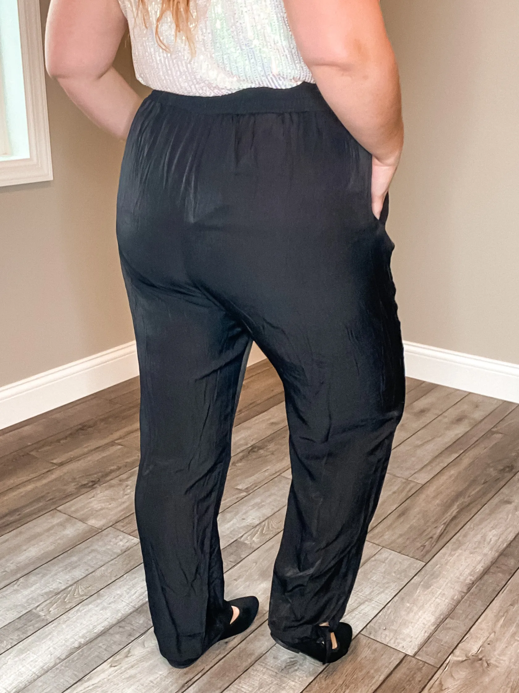 Walk in Central Park Pants- Black