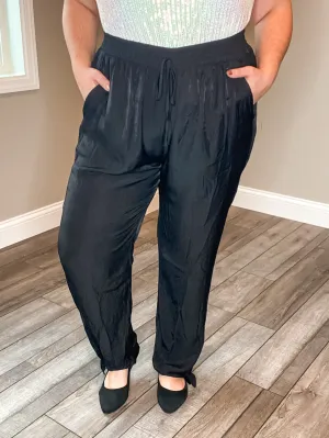 Walk in Central Park Pants- Black