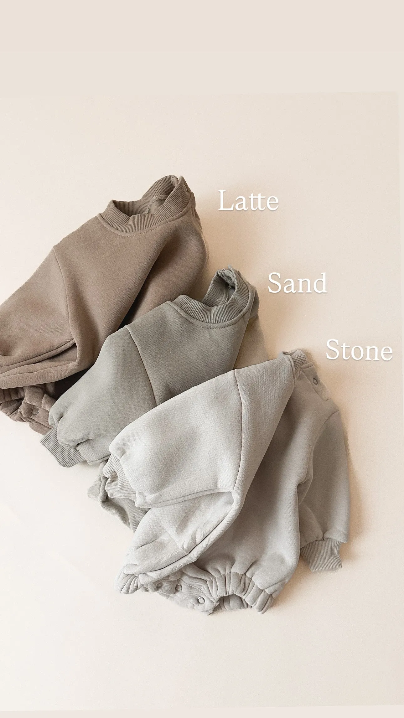 WARM NEUTRALS BUBBLE ROMPER