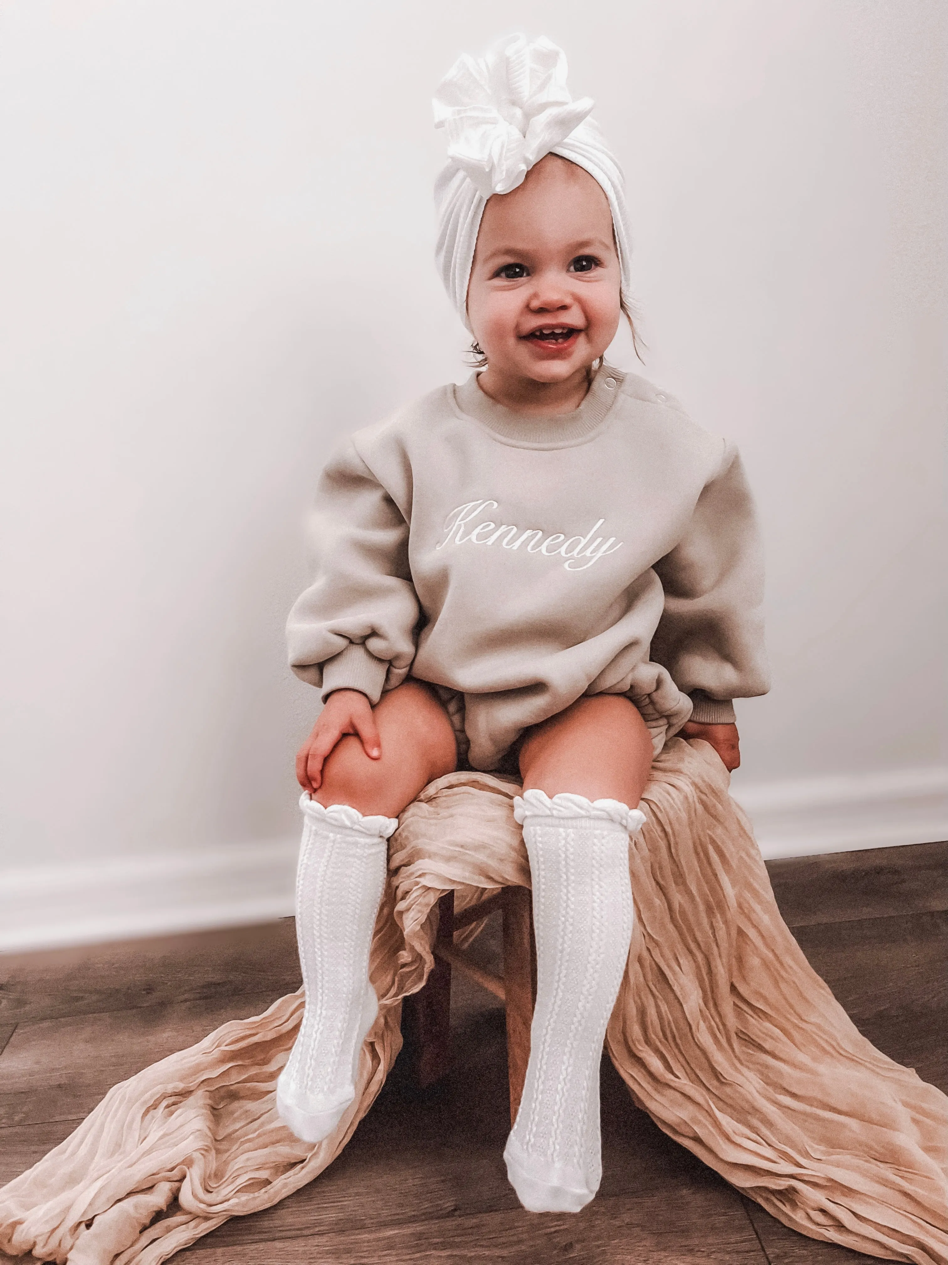 WARM NEUTRALS BUBBLE ROMPER