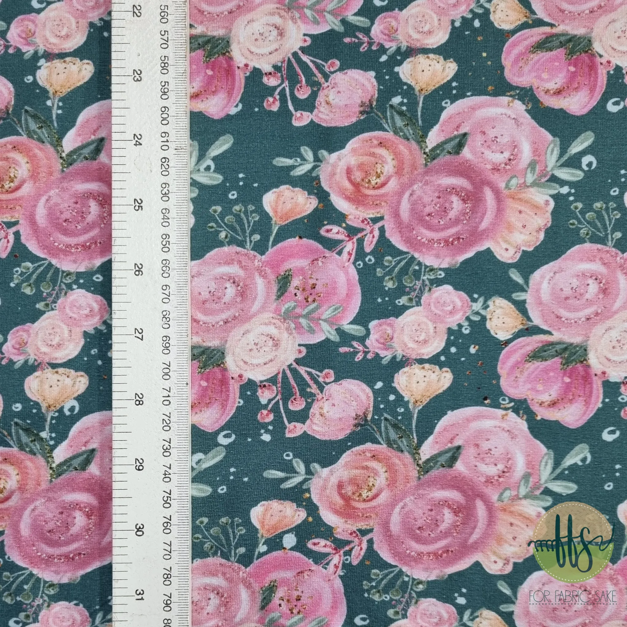 Watercolour Pretties- Cotton Spandex 220g