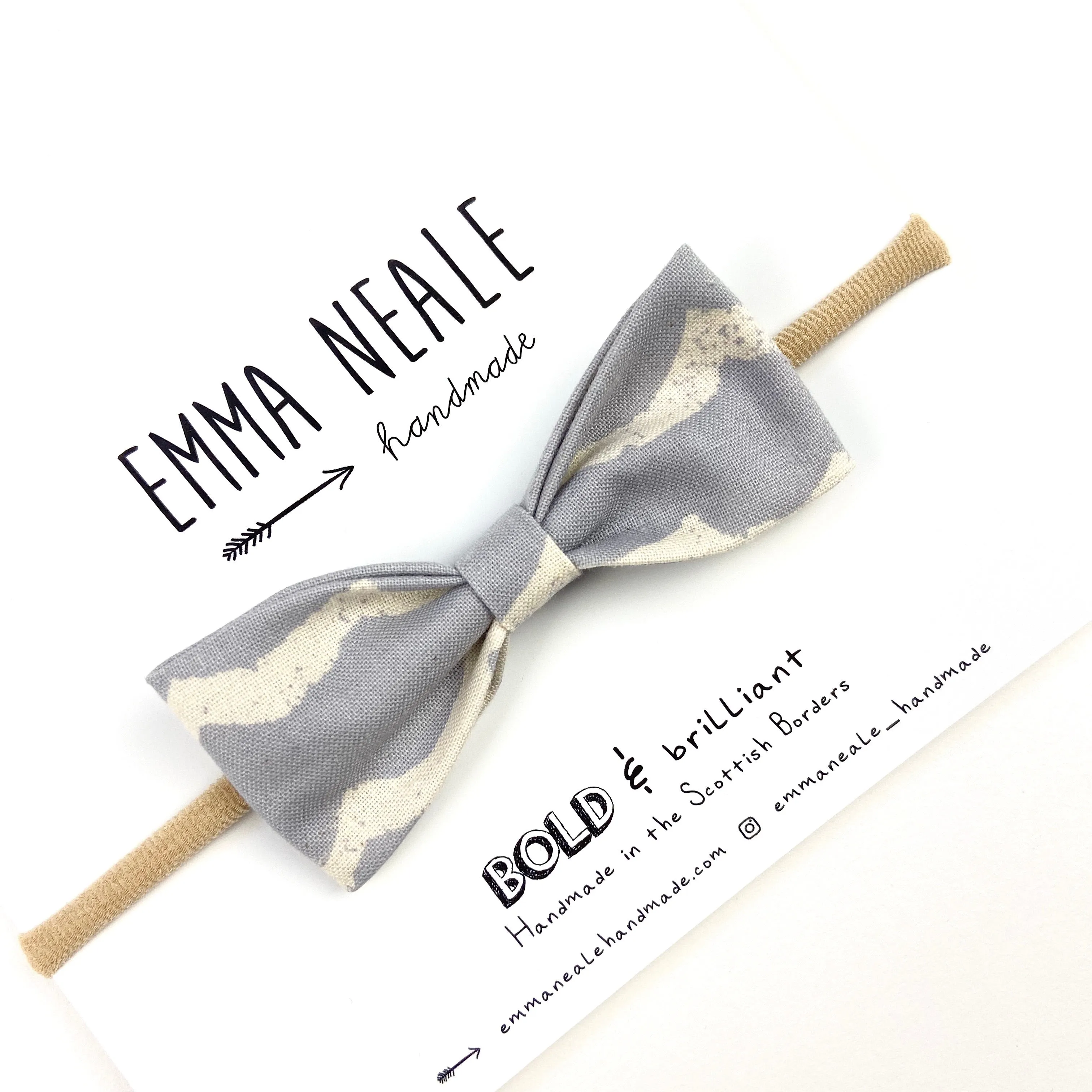 Wave Ruby Bow Headband