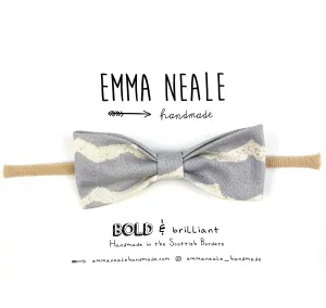 Wave Ruby Bow Headband
