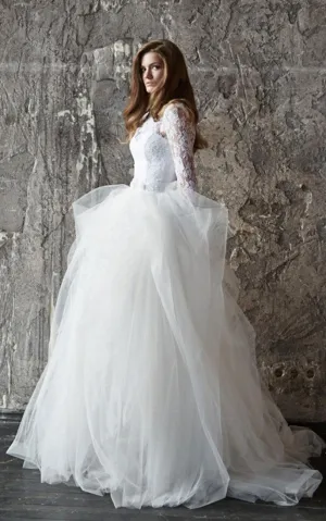 Wedding Lace Wedding Long Sleevs Wedding Vera Dress-711433