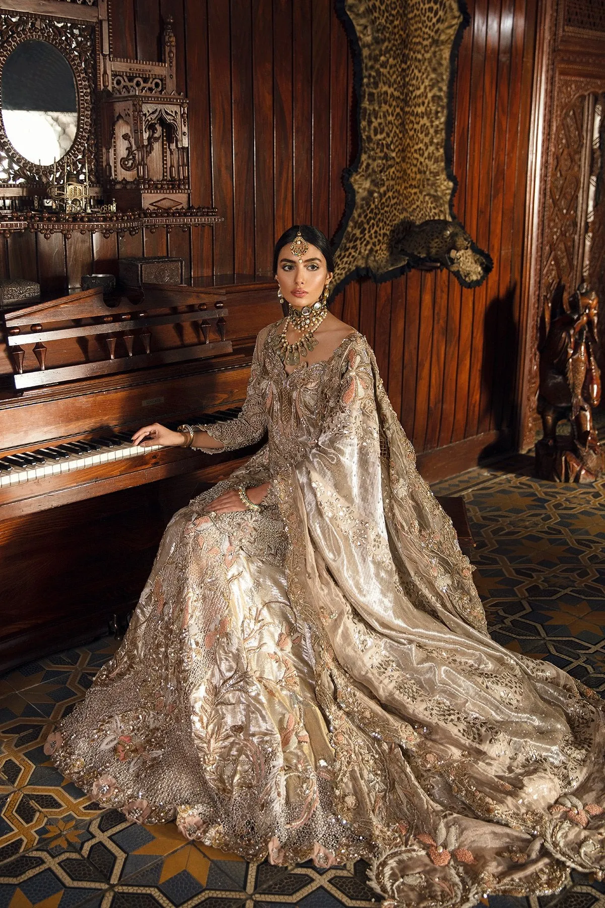 Wedding Short Peplum With Lehnga #Y6217