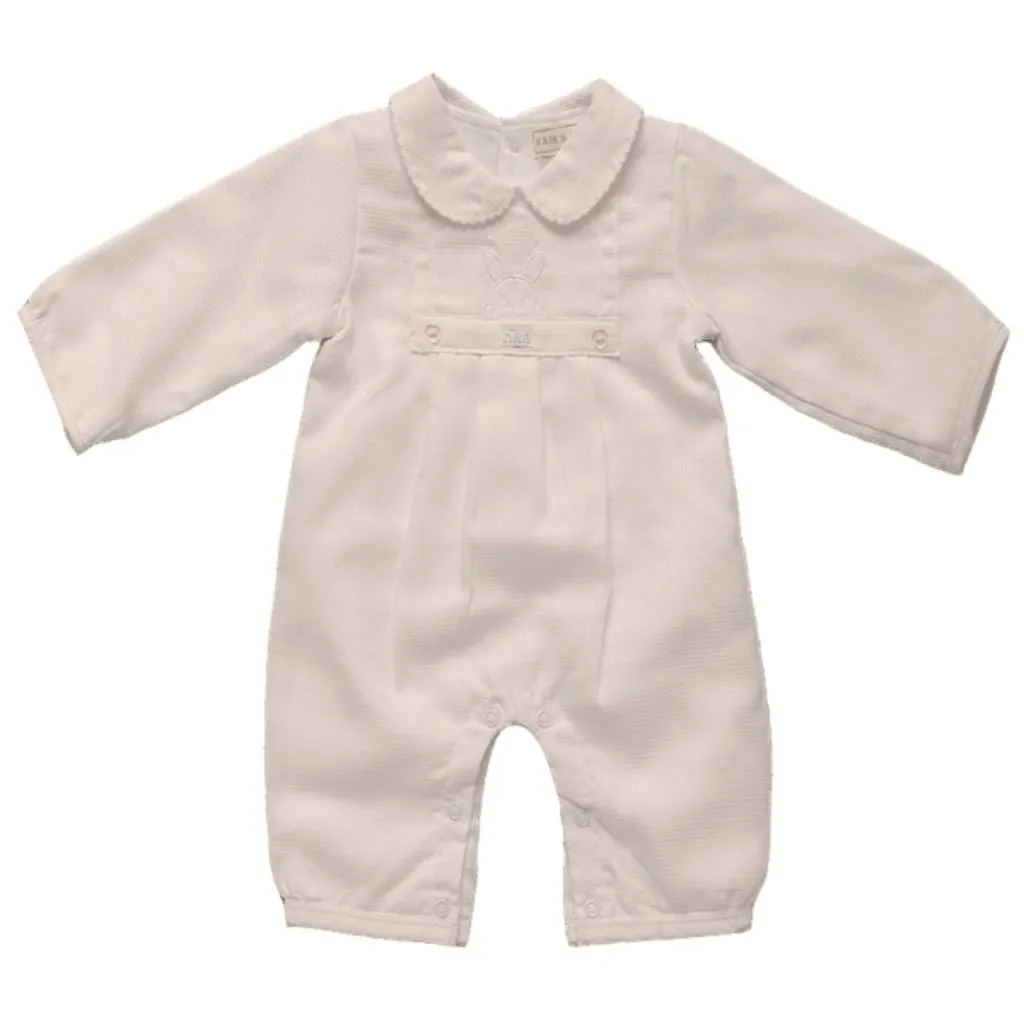 White Bunny Romper
