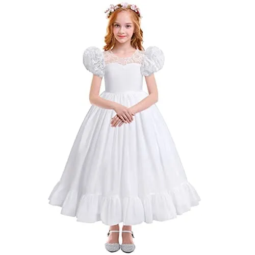 White Communion dress