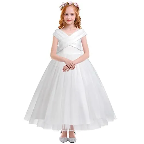 White Communion dress