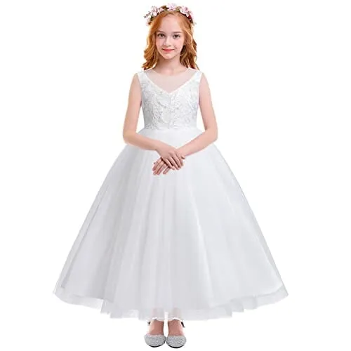 White Communion dress