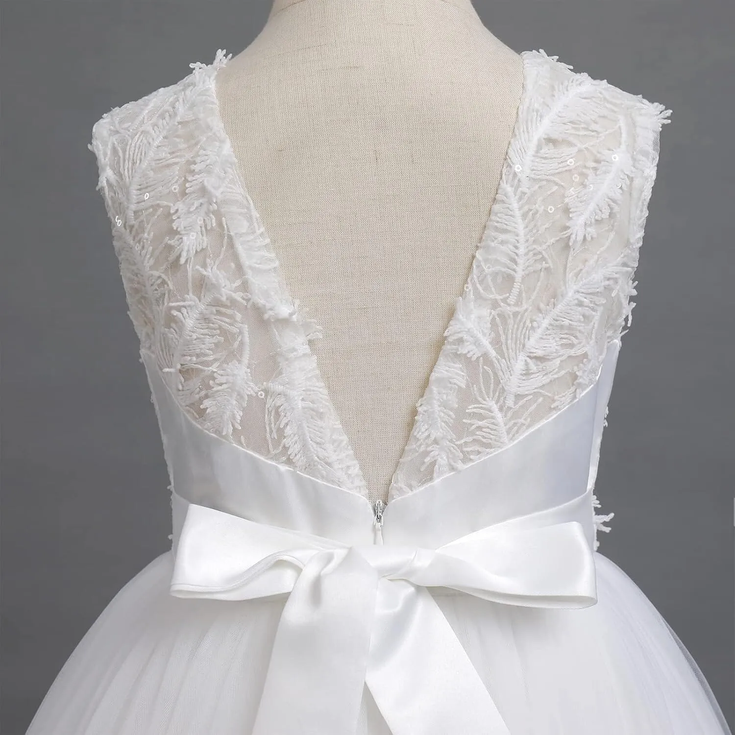 White Communion dress