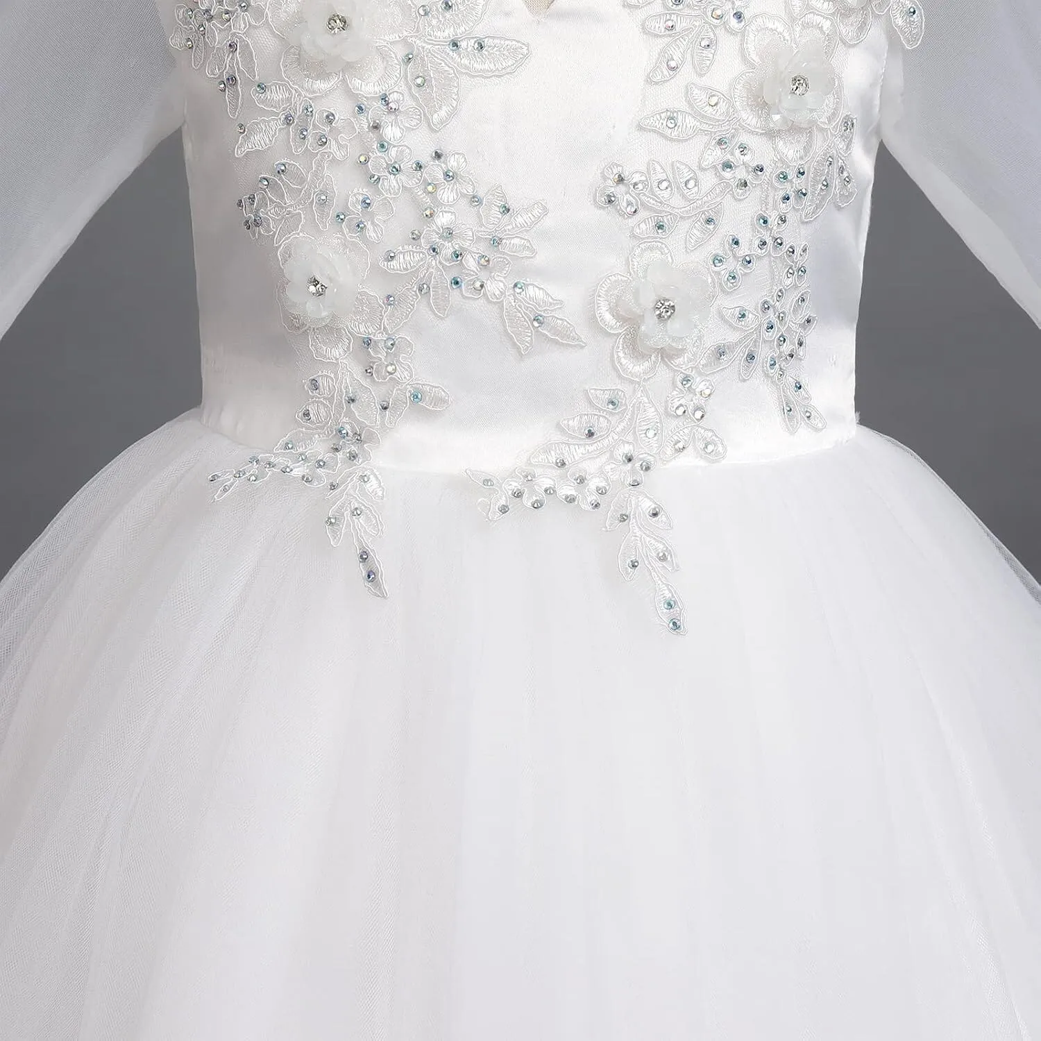 White Communion dress