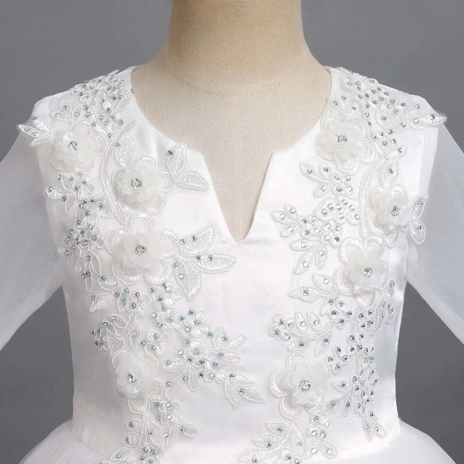 White Communion dress