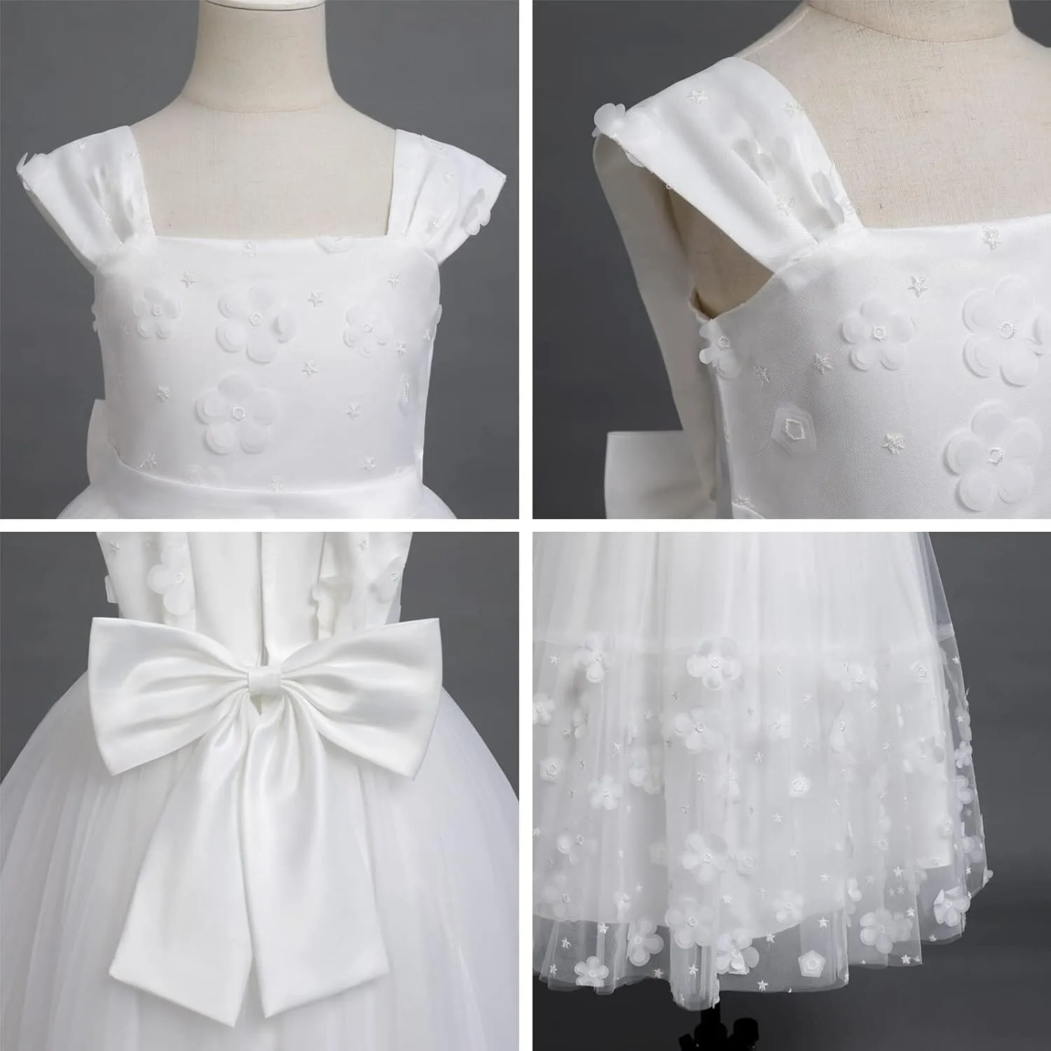 White Communion dress
